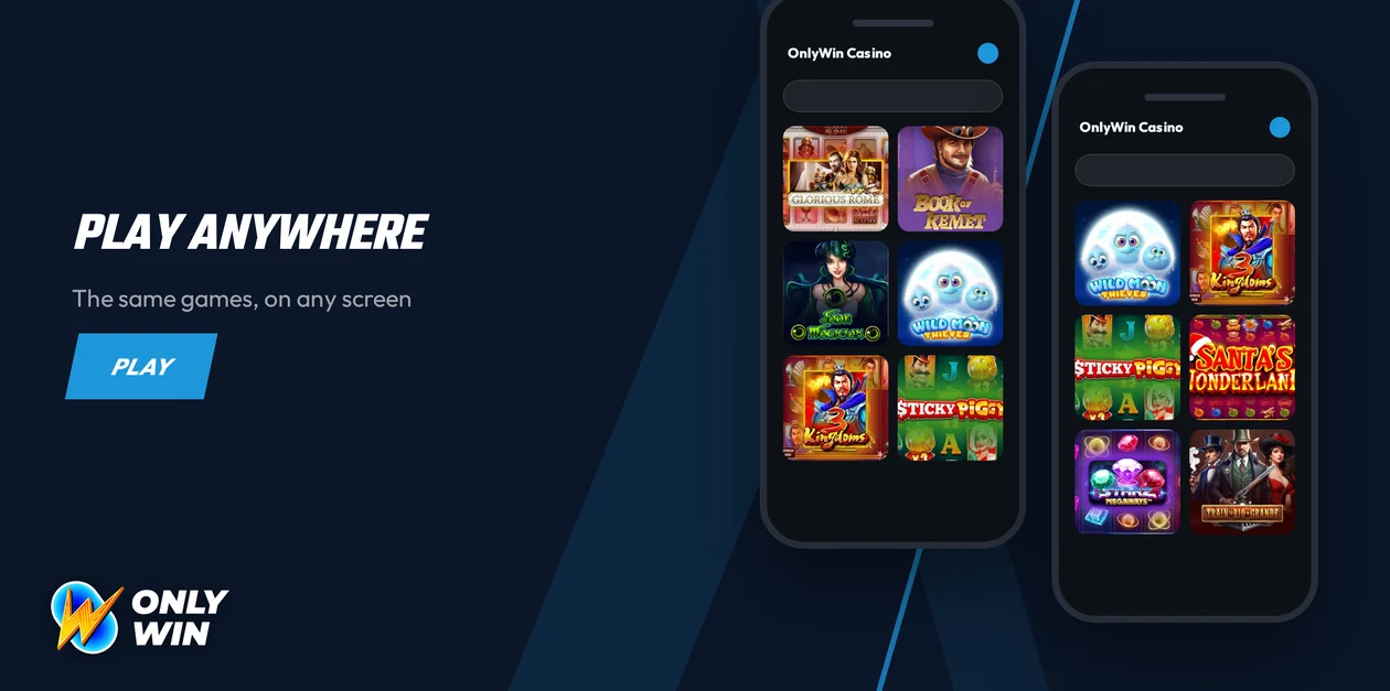 Browse the mobile lobby