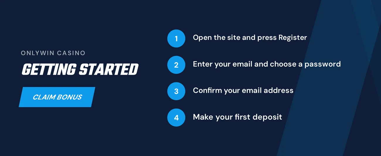 Sign up and claim