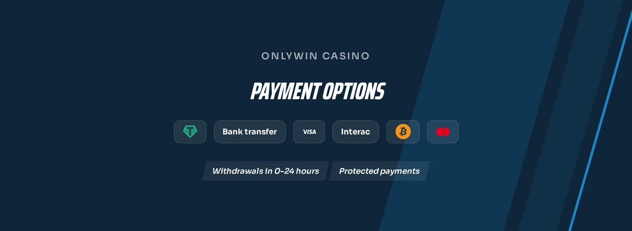 Deposit with cards and e-wallets